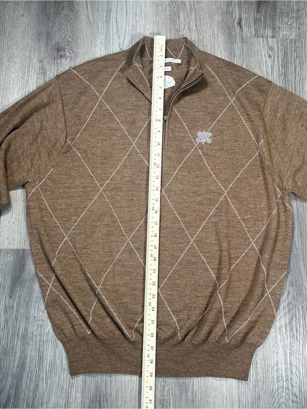 Scotty Cameron Putters Peter Millar Golf Merino Wool 1/4 Zip Sweater Men’s XL